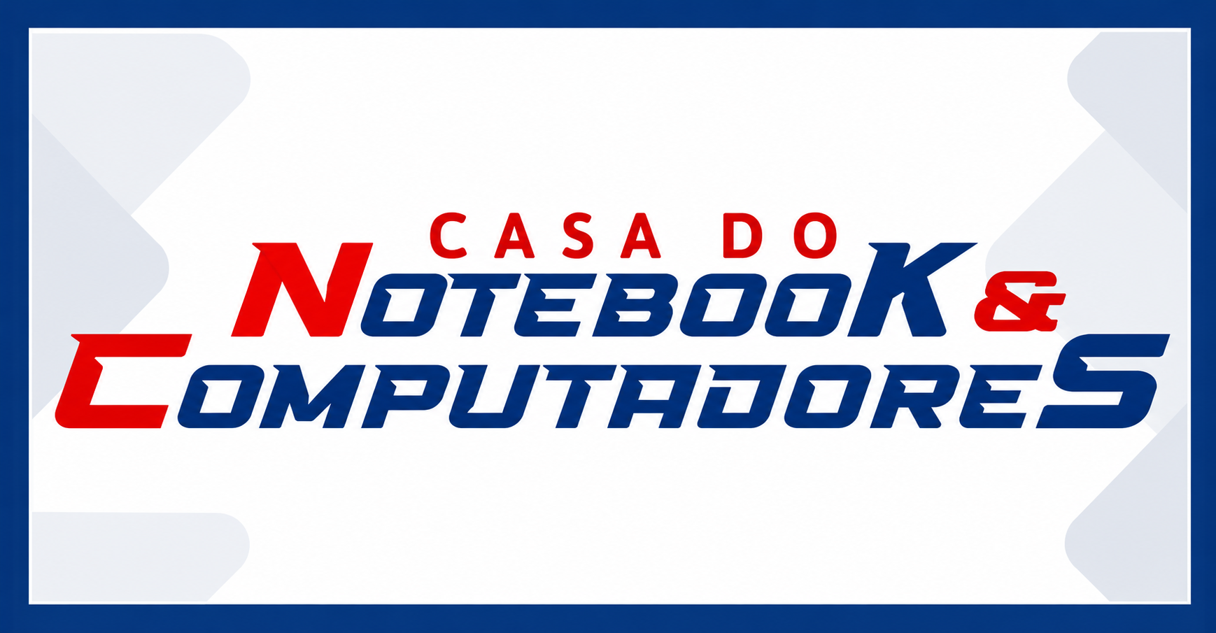 Logomarca Casa do Notebook e Computadores em Poá